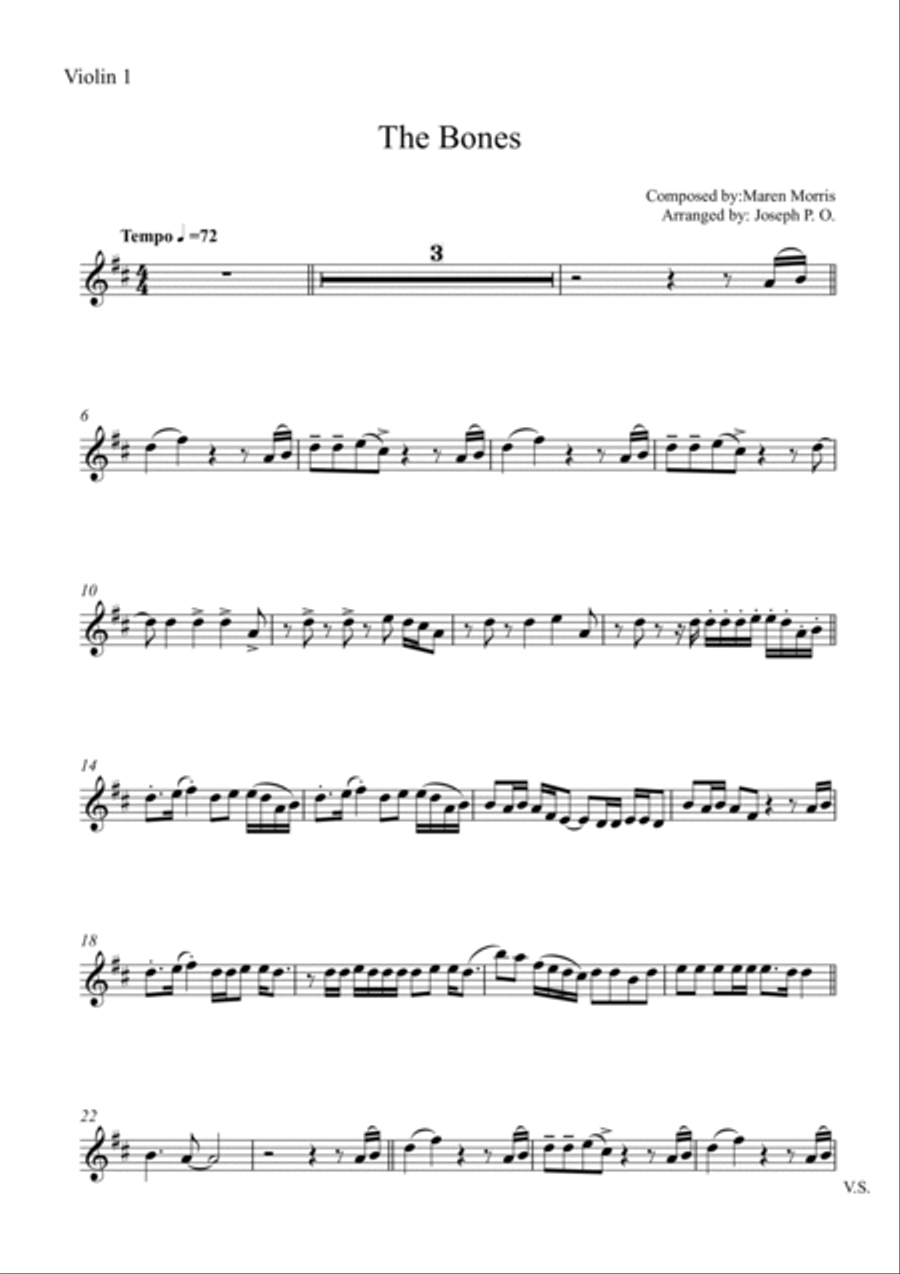 The Bones String Quartet scores gallery preview page 3