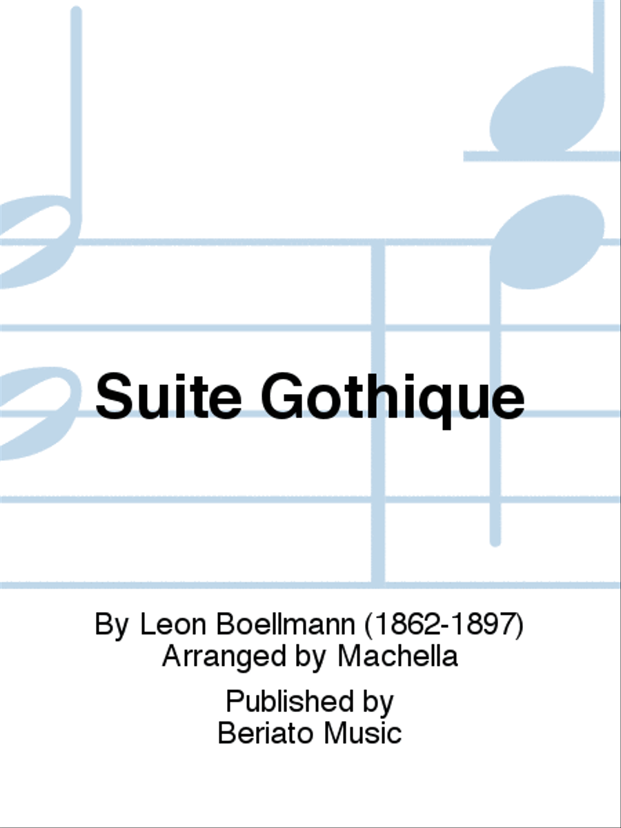 Suite Gothique Suite Gothique Organ scores gallery preview page 1
