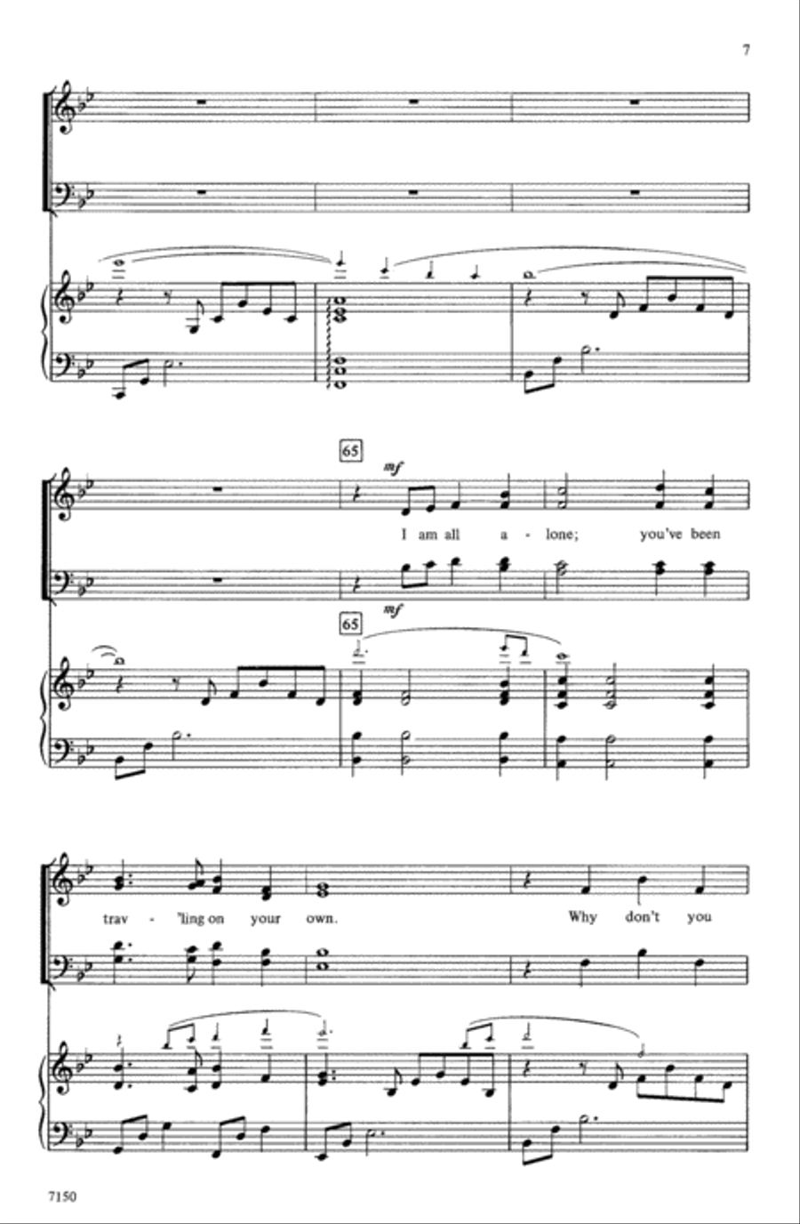 Come Follow Me Come Follow Me Choir scores gallery preview page 6