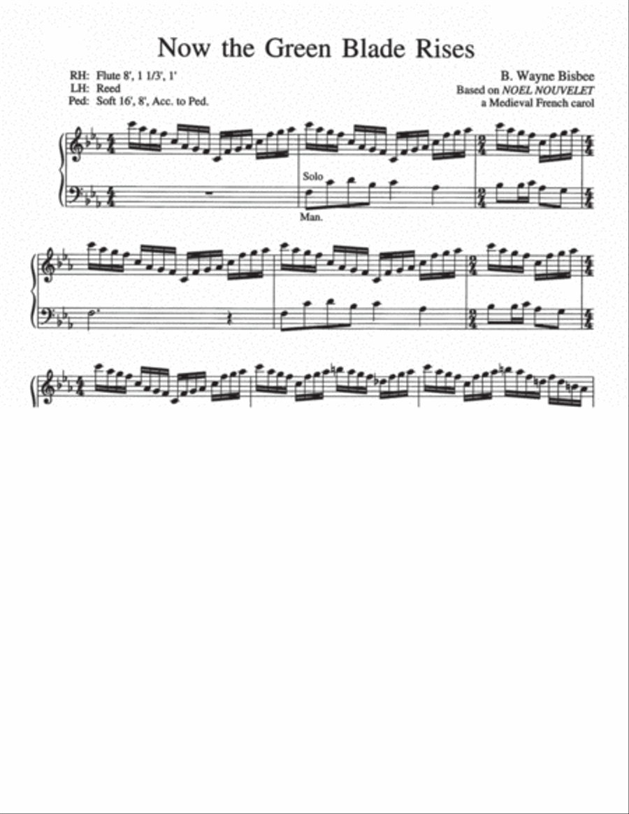 Hymn Introductions for Lent, Easter, Trinity Organ scores gallery preview page 15