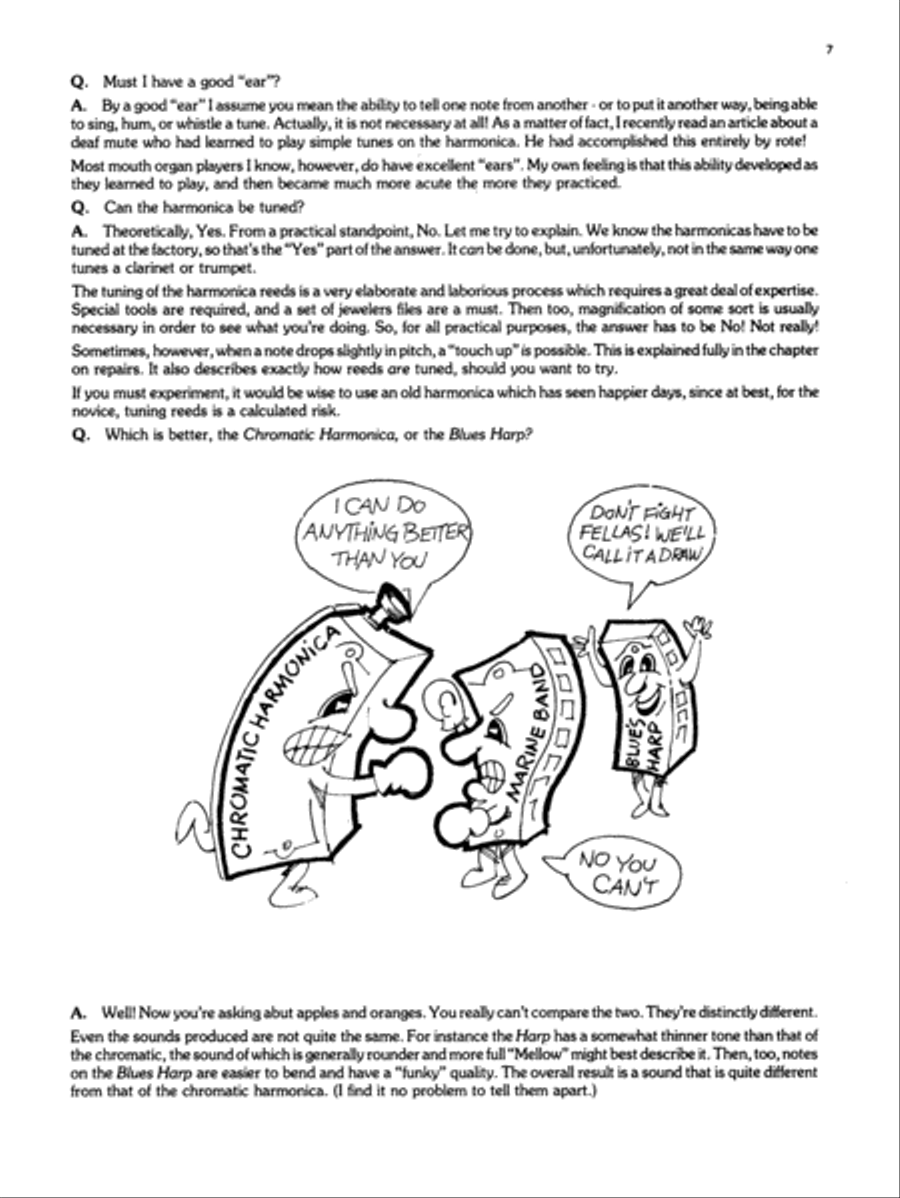 Blues Harp and Marine Band Harmonica scores gallery preview page 7