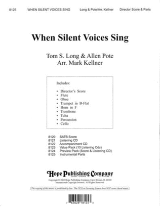 When Silent Voices Sing