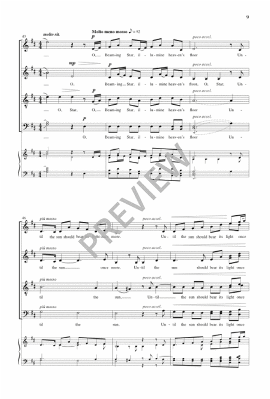 Star Sonnet Divisi scores gallery preview page 10