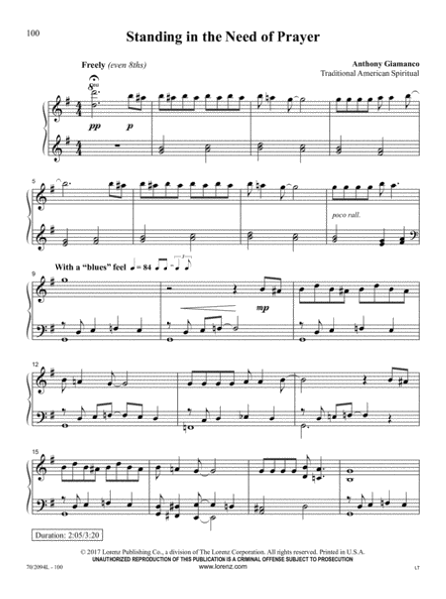 The Church Pianist's Library, Vol. 22 Piano Solo scores gallery preview page 35