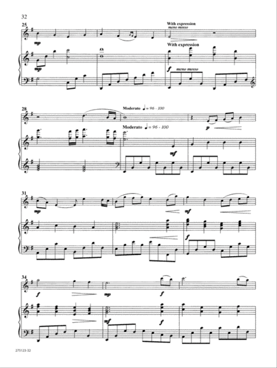 Christmas Journeys Flute Solo scores gallery preview page 16
