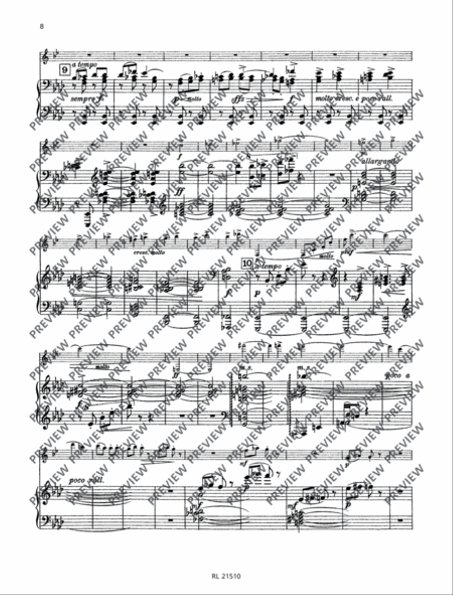 Sonata Sonata Clarinet Solo scores gallery preview page 9