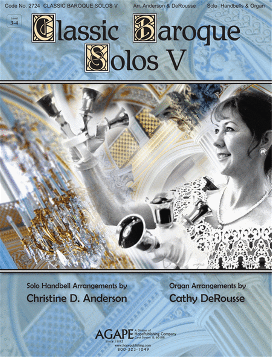 Classic Baroque Solos V Organ scores gallery preview page 1