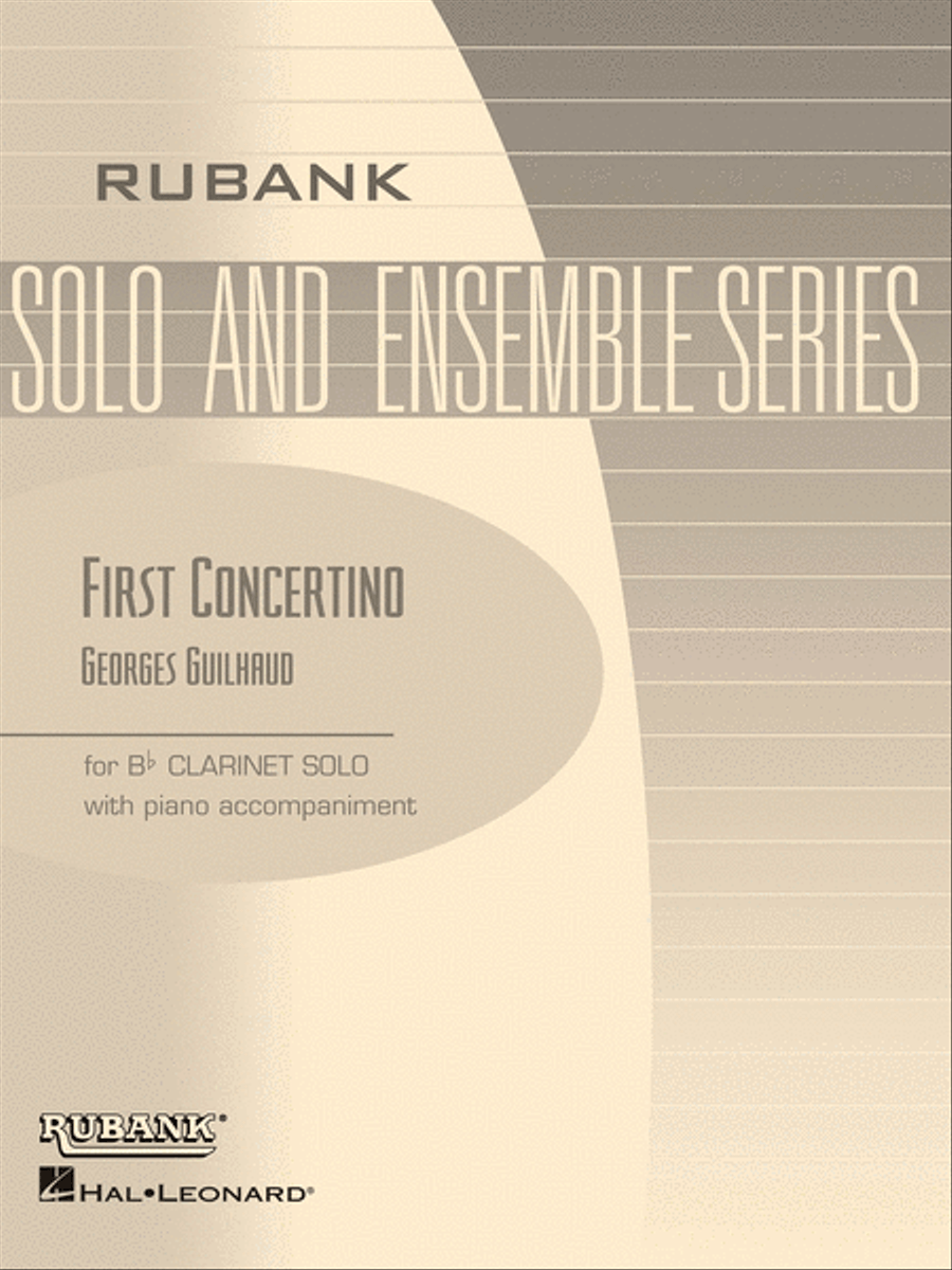 Book cover for First Concertino