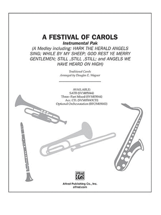 Book cover for A Festival of Carols (A Medley)