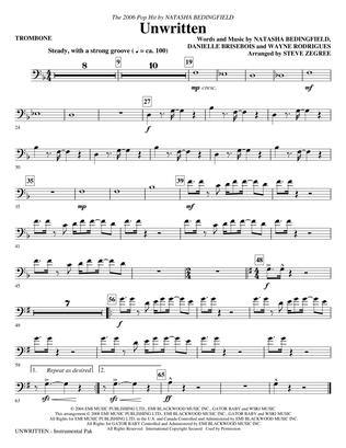 Unwritten - Trombone