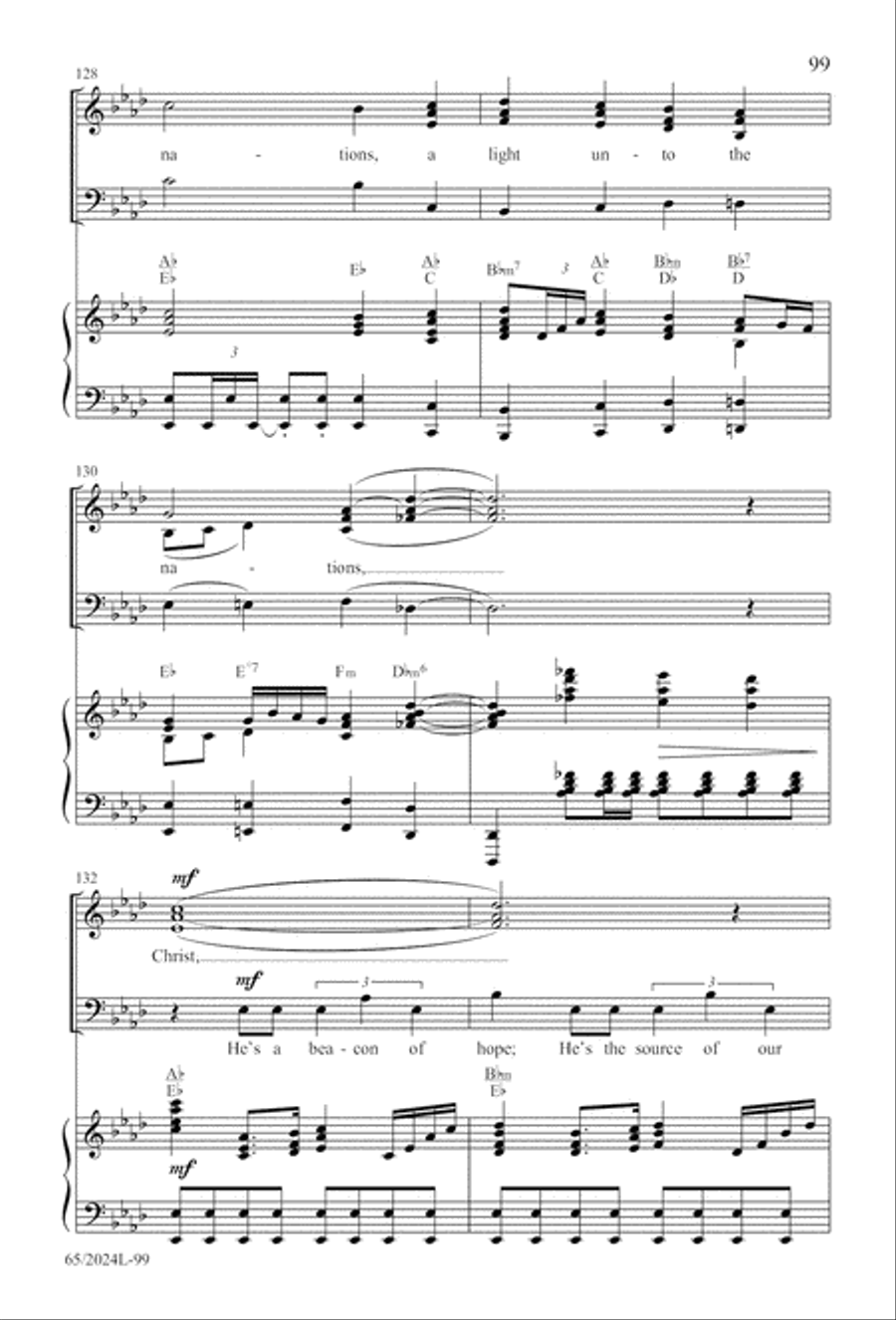 Child of Hope 3-Part scores gallery preview page 100