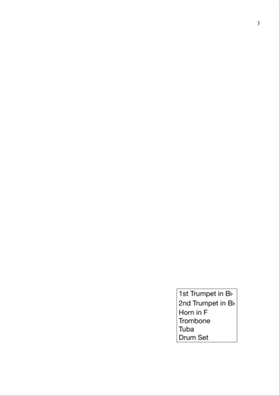 Senorita Small Ensemble scores gallery preview page 3