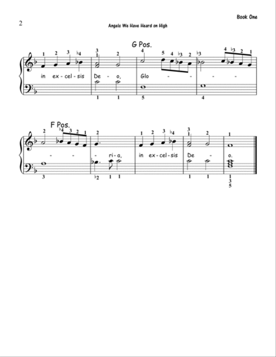 30 Christmas Piano Favorites, from Zero to Mozart Piano Method scores gallery preview page 6