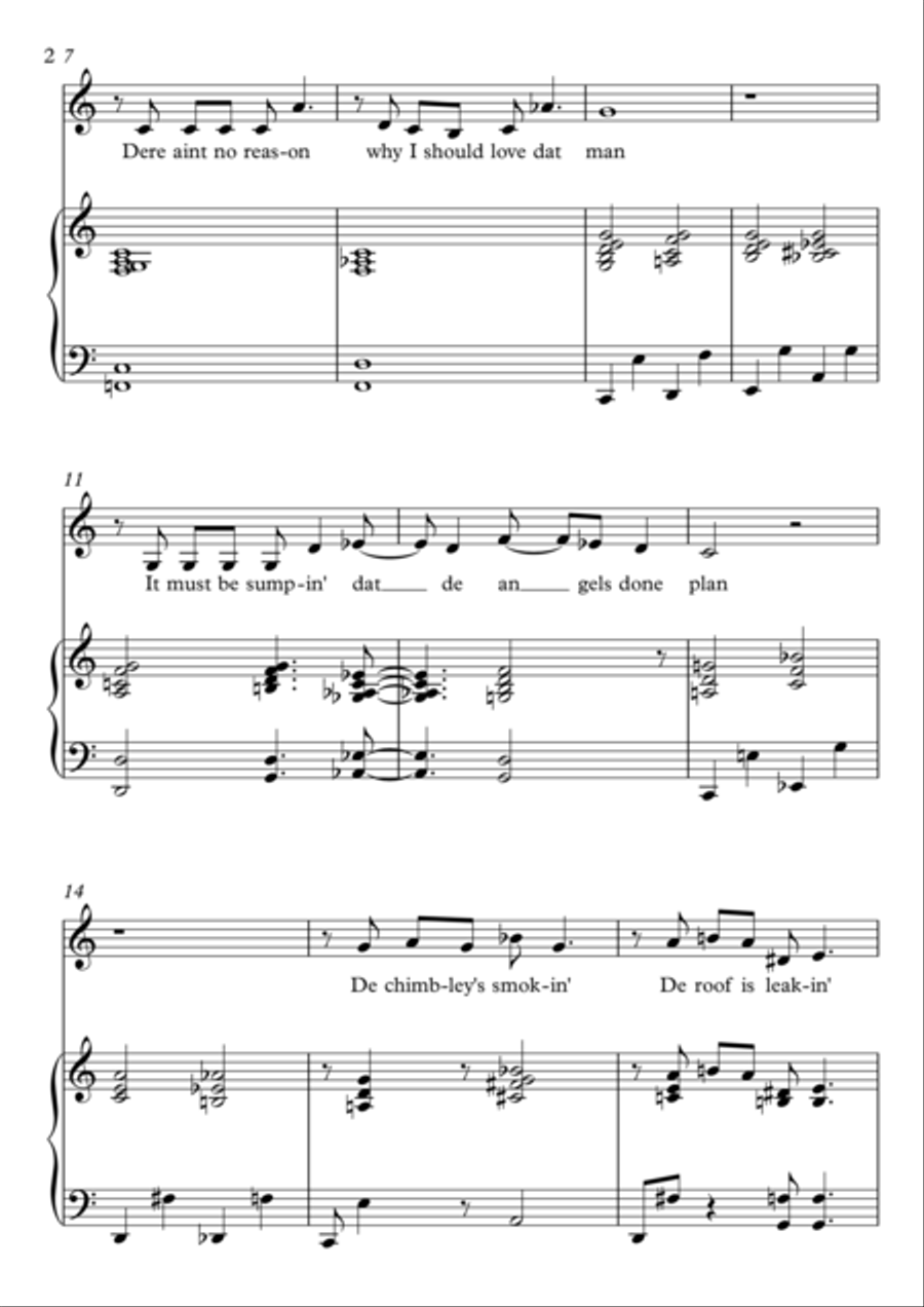 Can't Help Lovin' Dat Man Voice scores gallery preview page 2