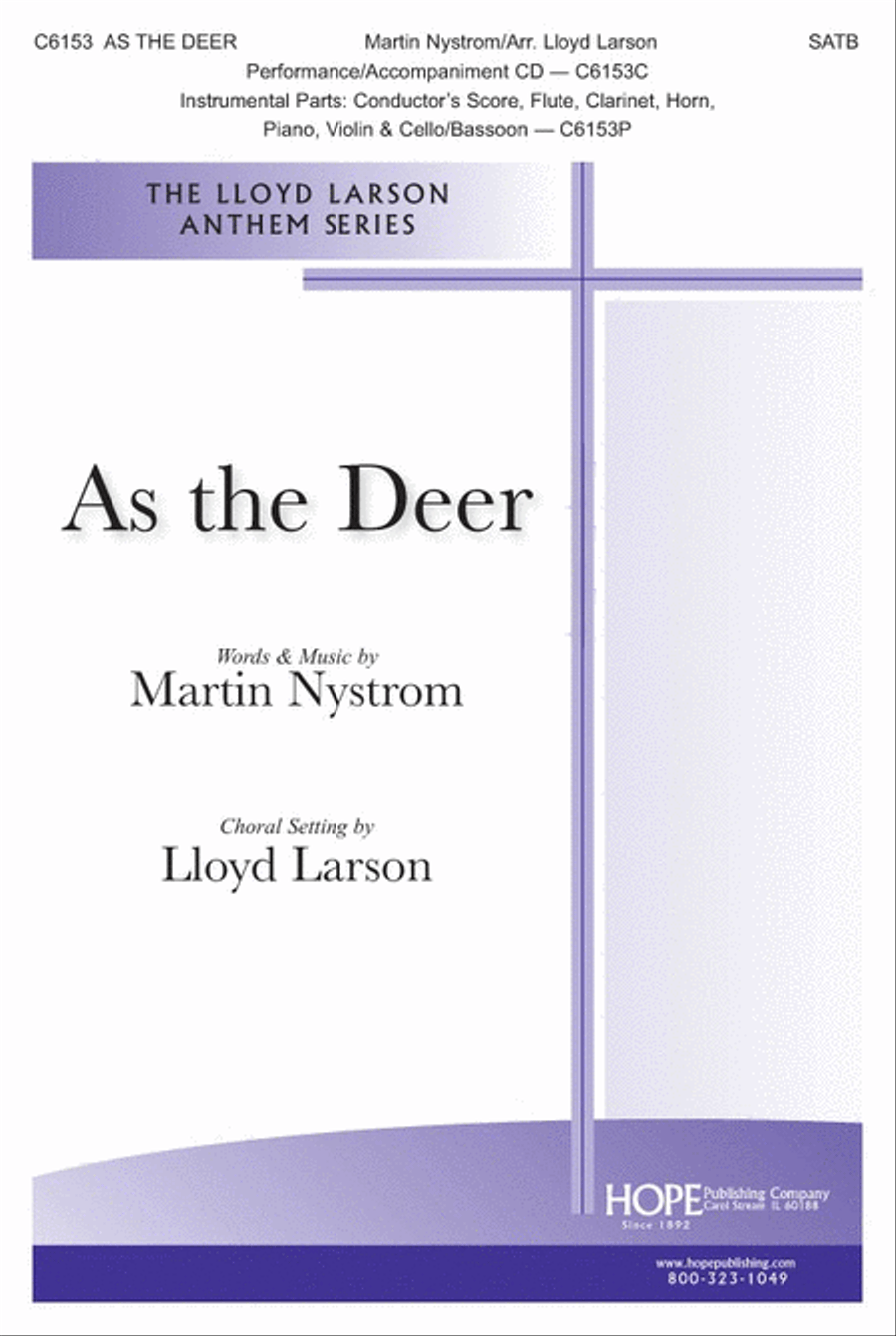 As the Deer 4-Part scores gallery preview page 1