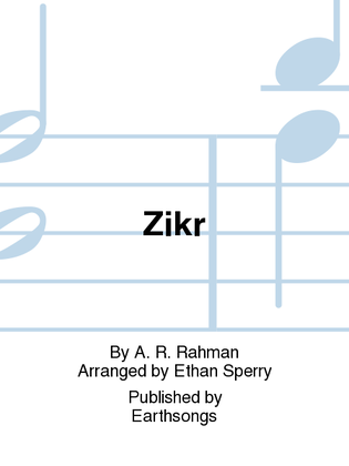 Book cover for zikr