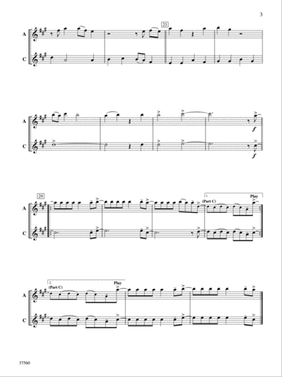 U.Play.Plus More Pops -- Melody Plus Harmony Alto Saxophone scores gallery preview page 4