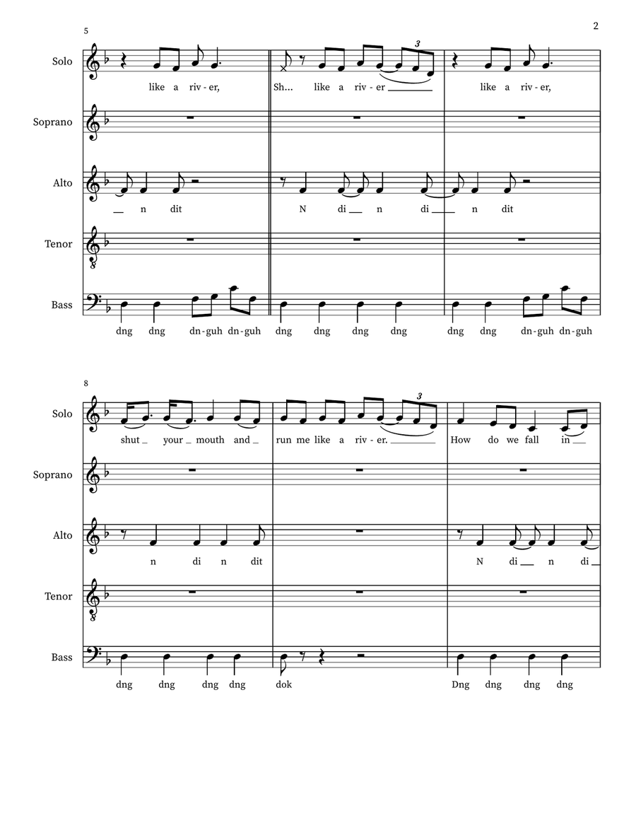 River River Choir scores gallery preview page 2