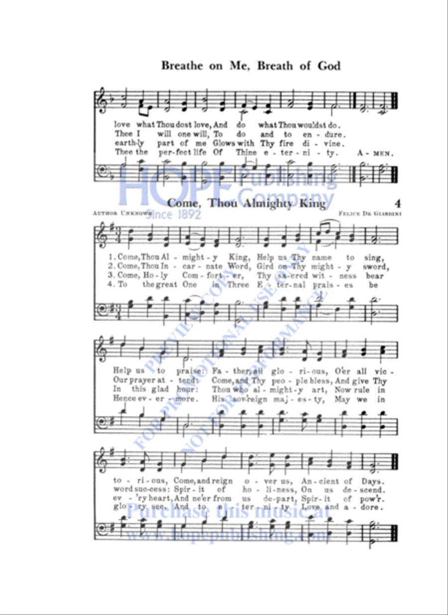 Favorite Hymns of Praise