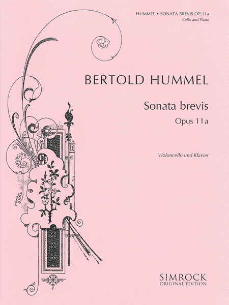 Sonata Brevis Cello and Piano