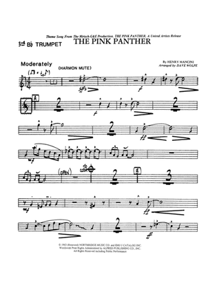 The Pink Panther: 3rd B-flat Trumpet