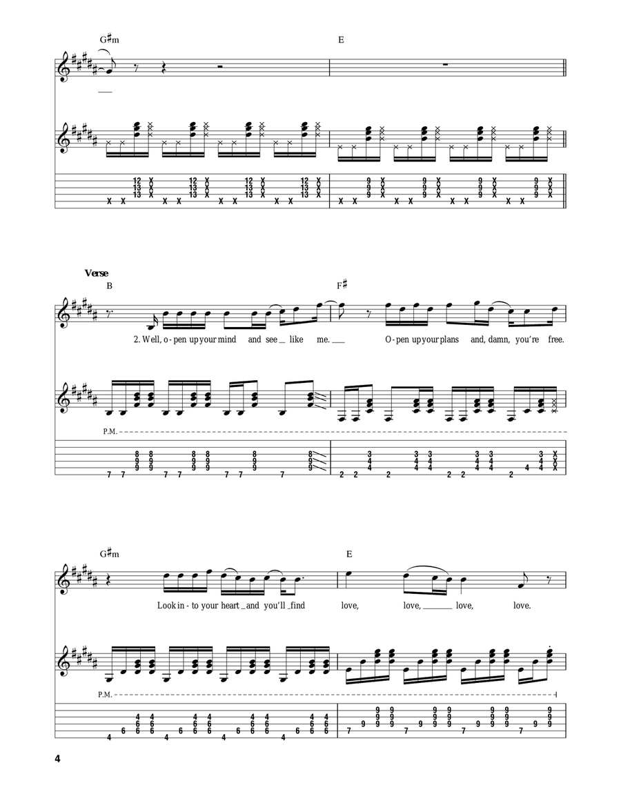 I'm Yours Acoustic Guitar scores gallery preview page 4