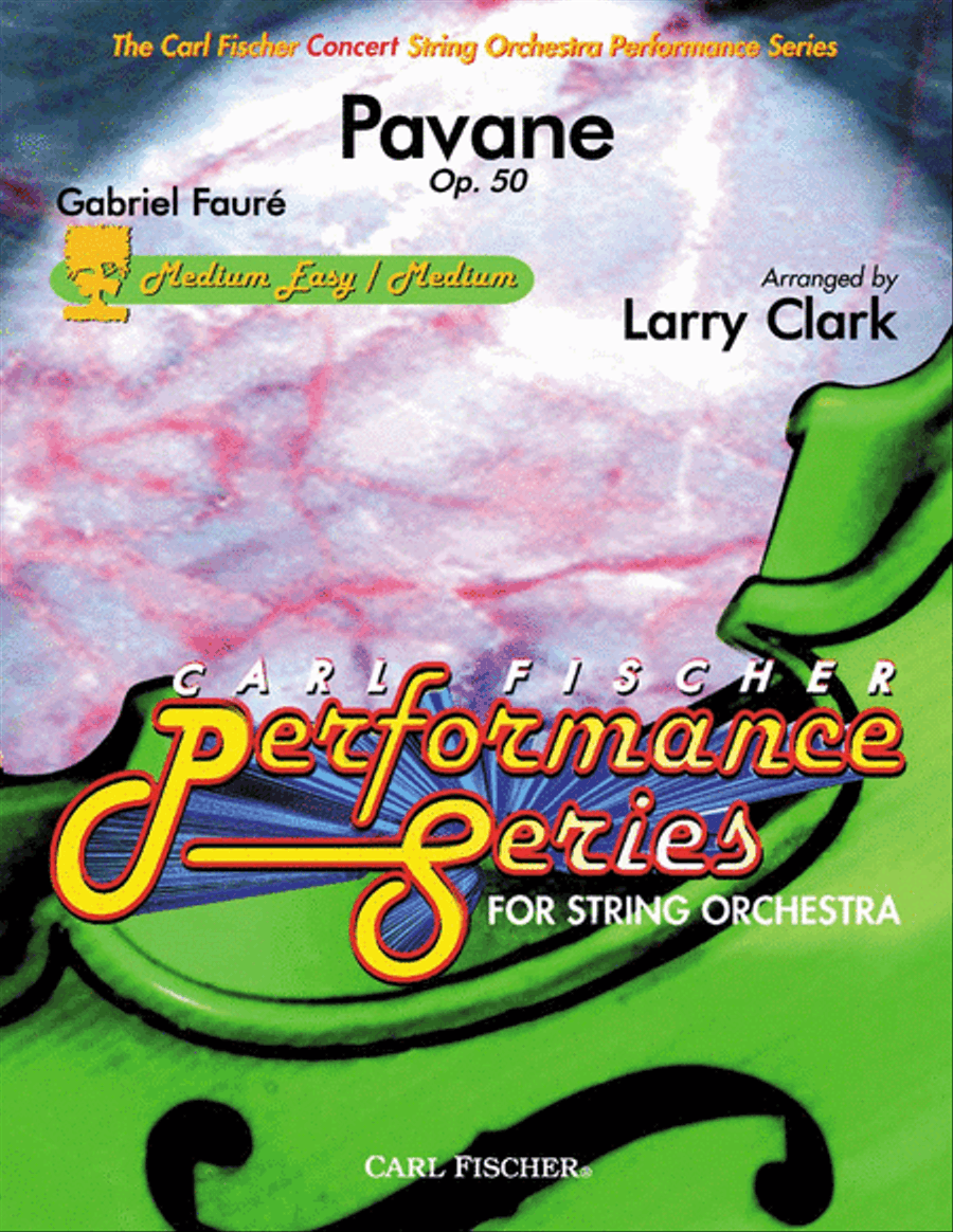 Pavane by Gabriel Faure String Orchestra - Sheet Music