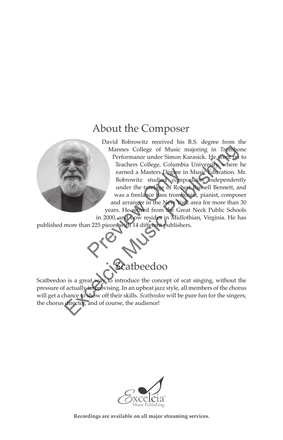 Scatbeedoo 3-Part scores gallery preview page 3