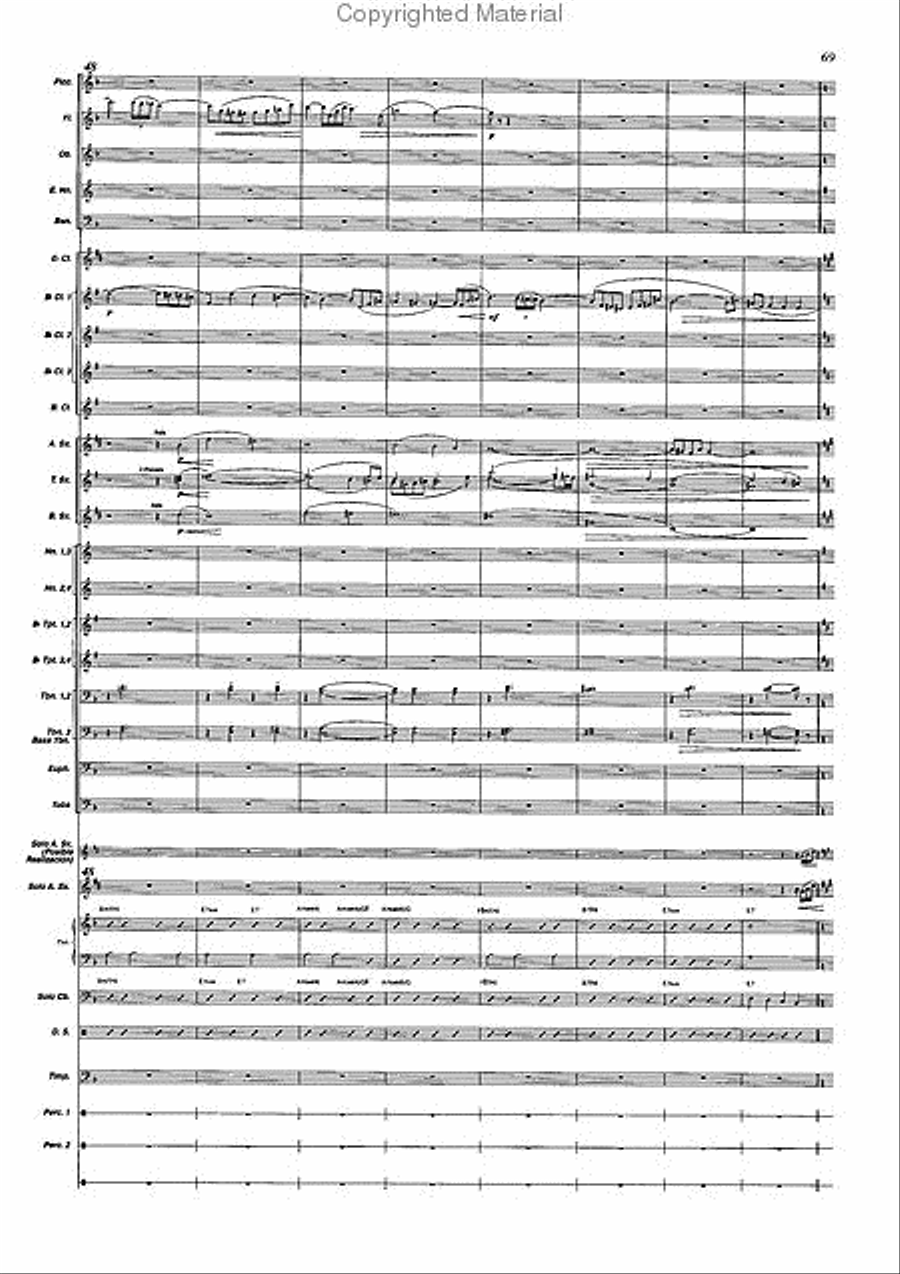 Concertango Concertango Concert Band scores gallery preview page 70
