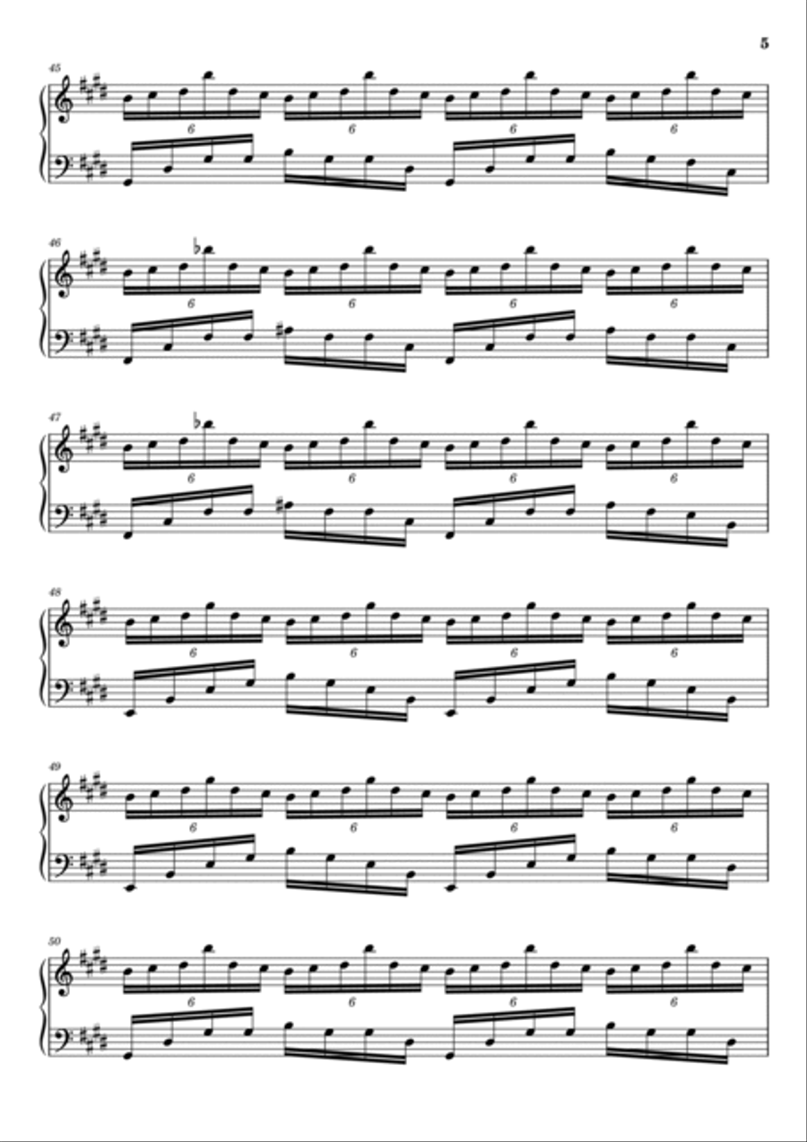 I Love You Piano Solo scores gallery preview page 5