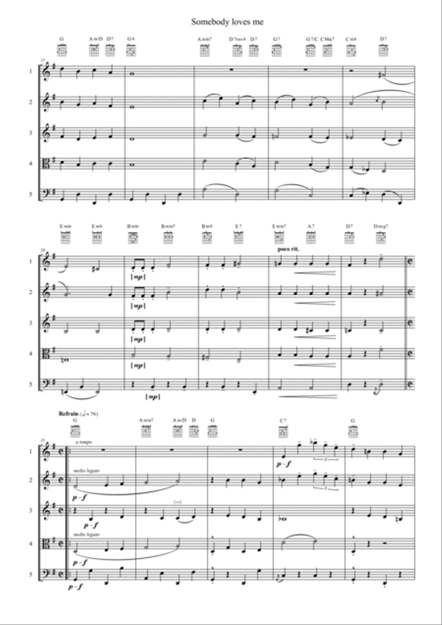 Somebody Loves Me School and Community scores gallery preview page 2