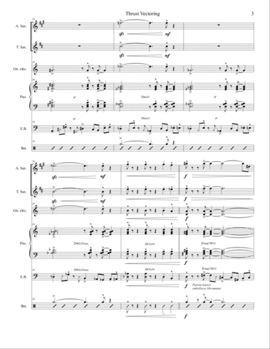 Thrust Vectoring Jazz Ensemble scores gallery preview page 6