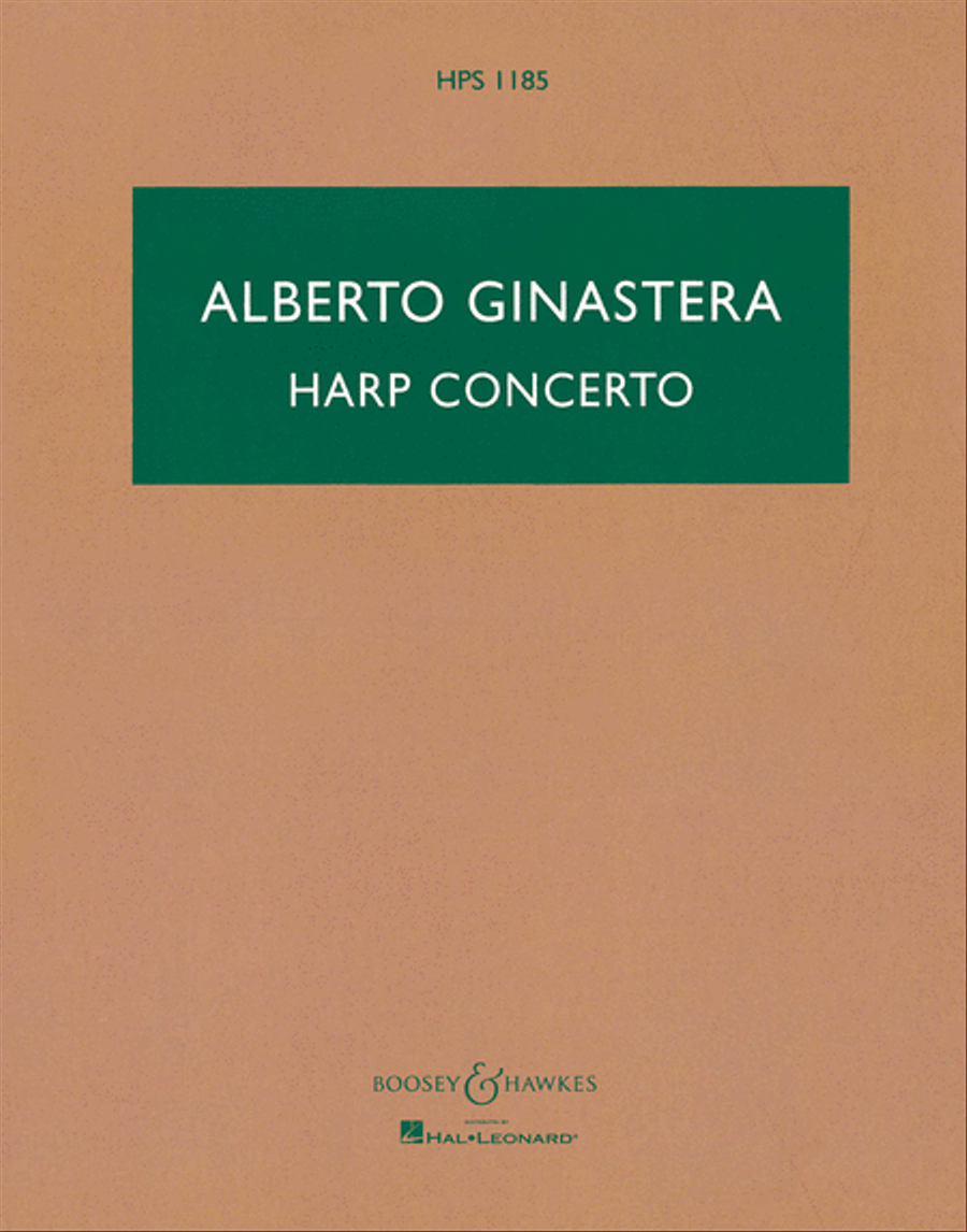 Harp Concerto, Op. 25 Harp Concerto, Op. 25 Orchestra scores gallery preview page 1