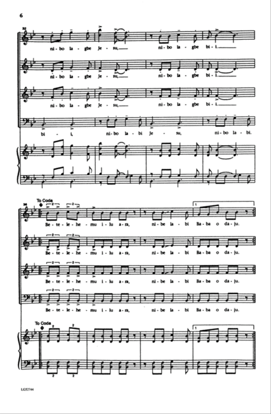 Betelehemu Choir scores gallery preview page 5