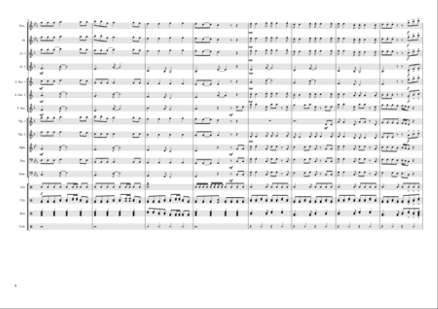 Kings & Queens Kings & Queens Marching Band scores gallery preview page 4
