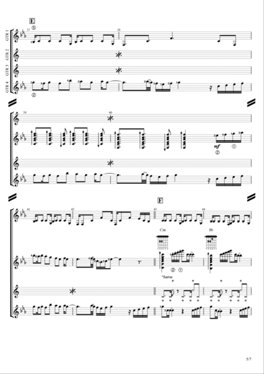 Europa Acoustic Guitar scores gallery preview page 6