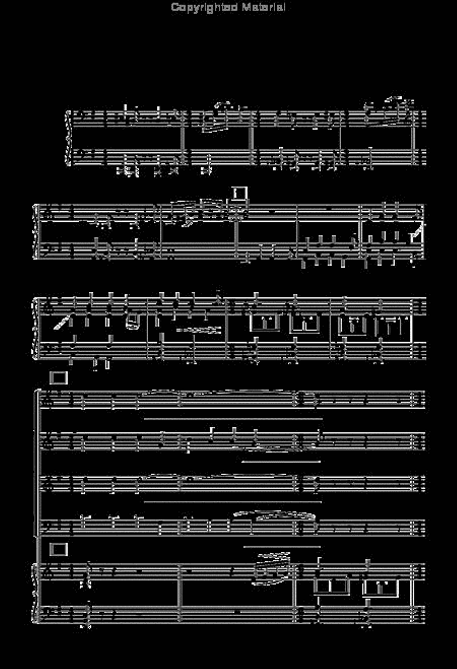 Hark! The Herald Angels Sing - SATB Octavo 4-Part scores gallery preview page 2