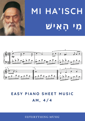 Book cover for Mi Ha’isch | מִי הָאִישׁ | Jewish song