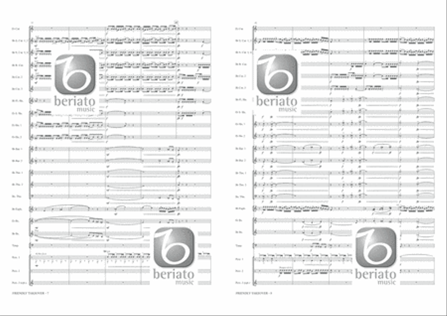 Friendly Takeover Brass Band scores gallery preview page 5