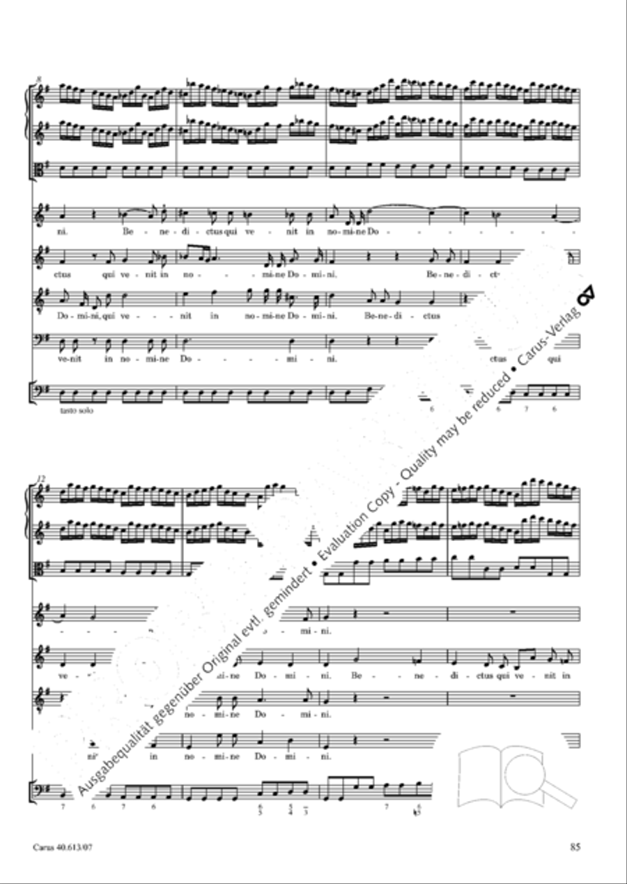 Mass in C (Missa in C) Mass in C (Missa in C) 4-Part scores gallery preview page 92