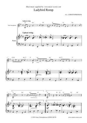 Ladybird Romp - Alto Sax and Piano