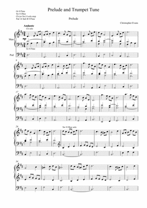Prelude and Trumpet Tune for Organ