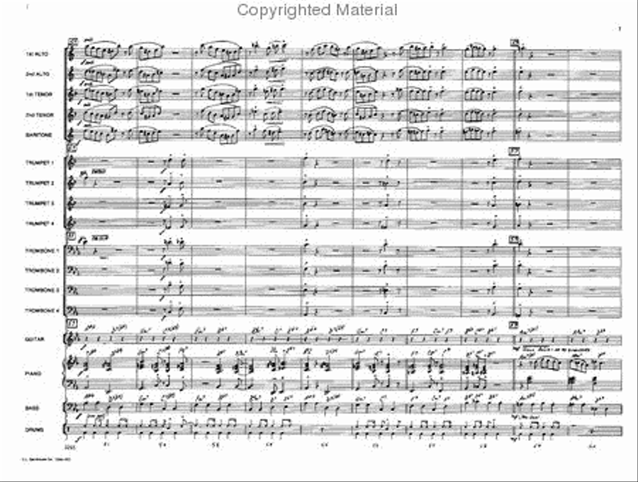 Captain Easy Jazz Ensemble scores gallery preview page 7
