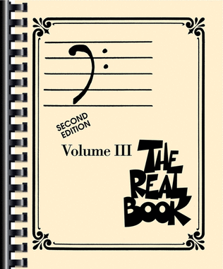 Book cover for The Real Book - Volume III