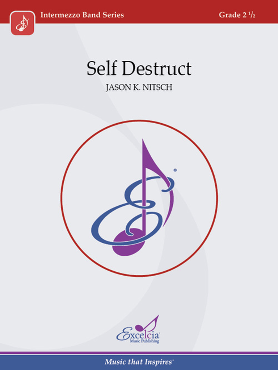 Self Destruct Concert Band scores gallery preview page 1