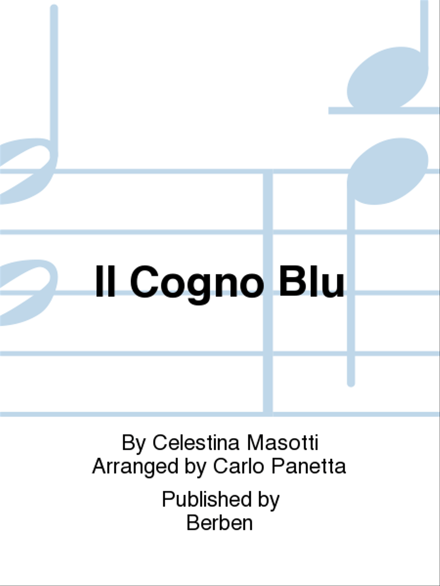Il Cogno Blu Il Cogno Blu Piano Solo scores gallery preview page 1
