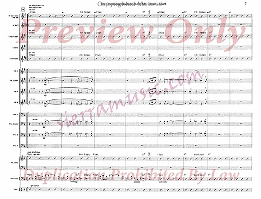 The Doomsday Machine Meets Mr. Gelato Jazz Ensemble scores gallery preview page 8