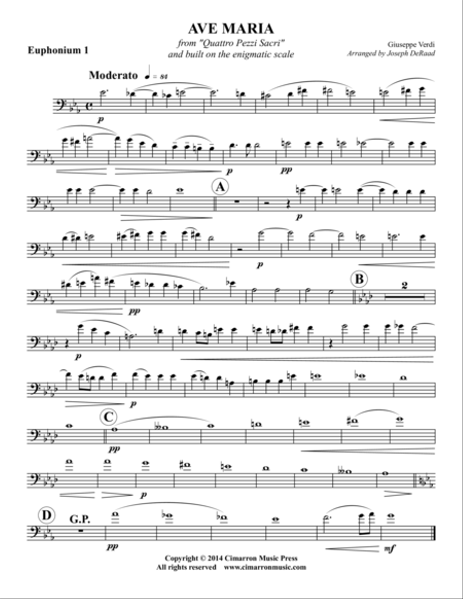Ave Maria EETT scores gallery preview page 3