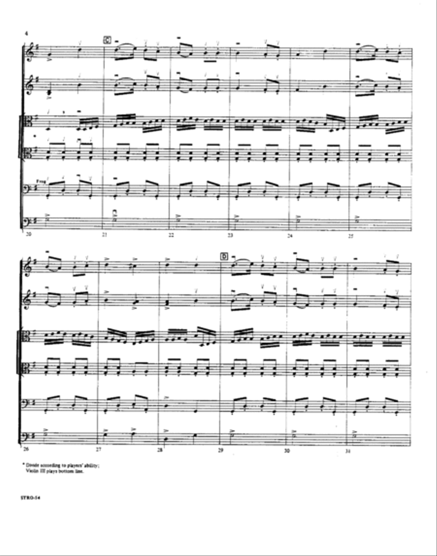 The Nutcracker Ballet: Mother Ginger Orchestra scores gallery preview page 3