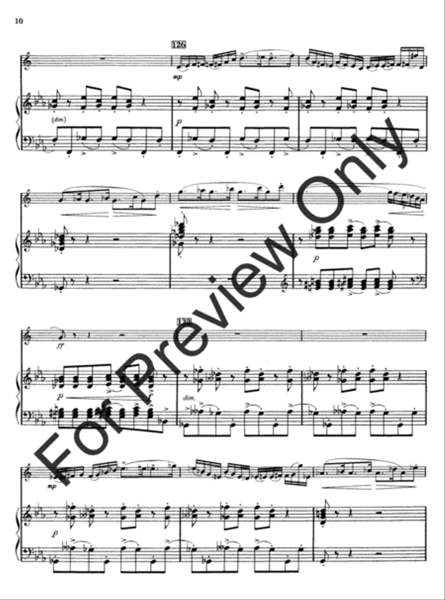 Fantasia For Alto Saxophone Alto Saxophone scores gallery preview page 14